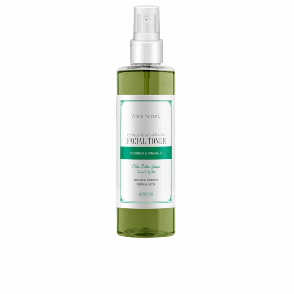 Anti-ageing Facial Toner Alma Secret   Cucumber Revitalising Hammamelis 200 ml