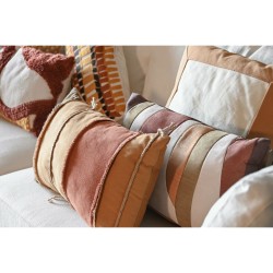 Coussin Home ESPRIT Patchwork Boho 50 x 30 cm