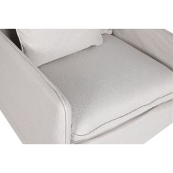 Fauteuil Home ESPRIT Beige 85 x 85 x 74 cm