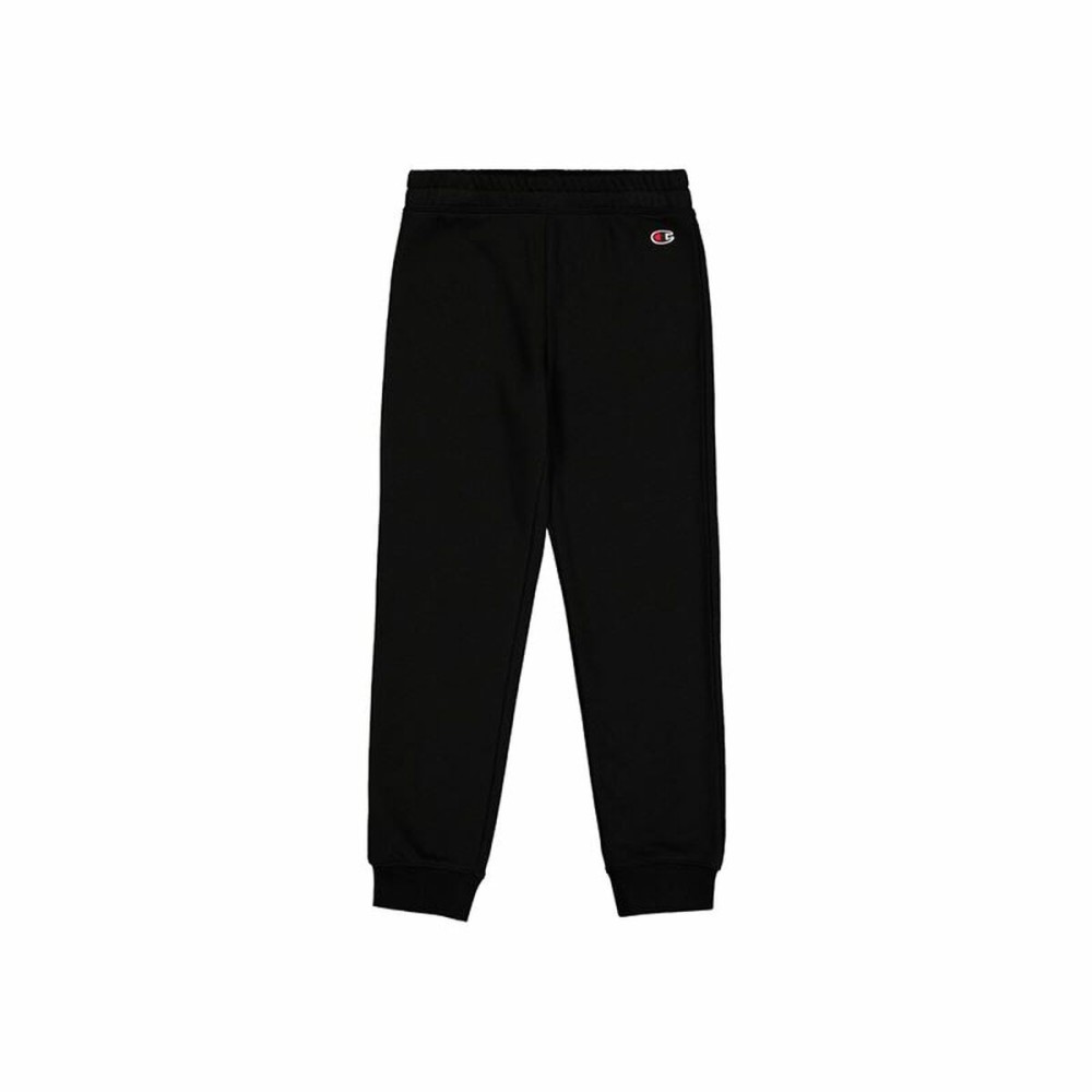 Adult's Tracksuit Bottoms Champion  Rib Cuff Black Men