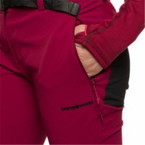 Pantalon de sport long Trangoworld Dunai Dr Rouge carmin Femme