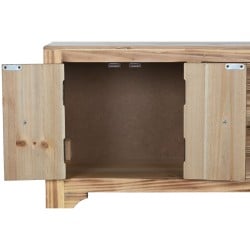 Konsole Home ESPRIT Schwarz Tanne Holz MDF 64 x 26 x 83 cm