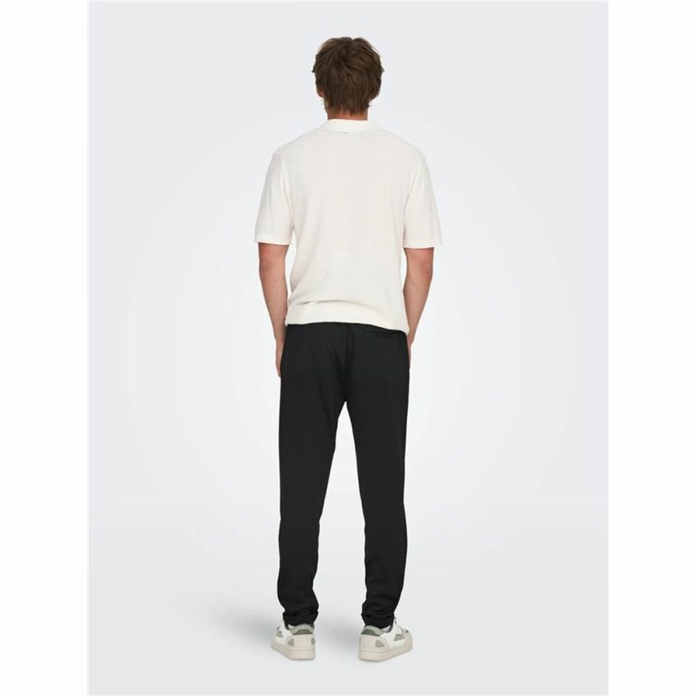 Pantalon de Survêtement pour Adultes Only & Sons Onslinus Crop Tap 0192 Noir Homme