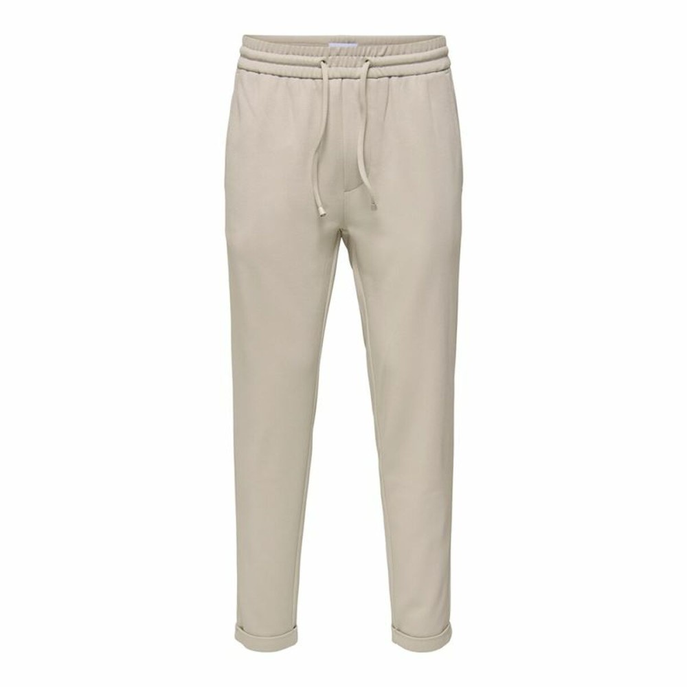 Trainingshose für Erwachsene Only & Sons Onslinus Crop Tap 0192 Beige Herren