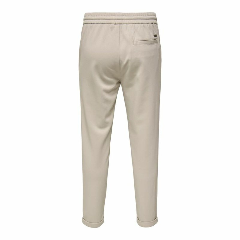 Adult's Tracksuit Bottoms Only & Sons Onslinus Crop Tap 0192 Beige Men