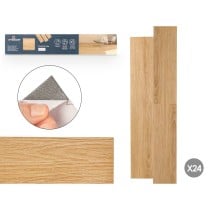 Autocollants GiftDecor Parquet Beige 24 Unités