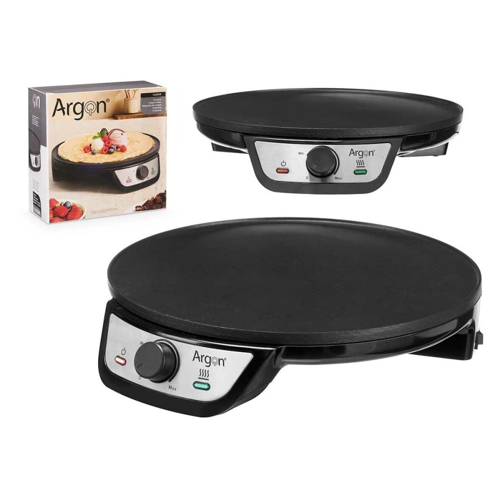 Crêpes-Maker Argon Y-8906 Schwarz 1200 W