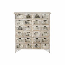 Chest of drawers DKD Home Decor Light brown Fir Cottage Stripped 89 x 30 x 98 cm