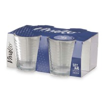 Set de Verres Rayures Transparent verre 360 ml (6 Unités)