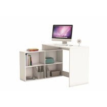 Desk Demeyere Nagano Wood White (111,9 x 100,7 x 77 cm)