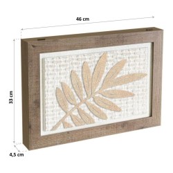 Decorative box Versa MDF Wood (4,5 x 33 x 46 cm)