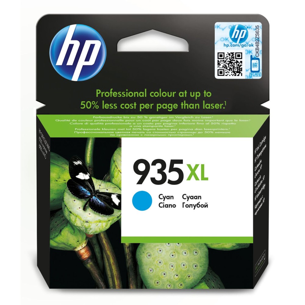 Original Ink Cartridge HP C2P24AE Cyan