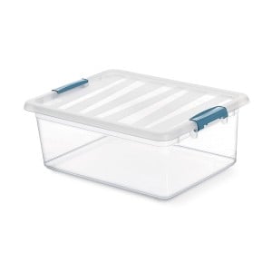 Mehrzweckbox Domopak Living Katla 39 x 29 x 15,5 cm Durchsichtig Polypropylen 12 L