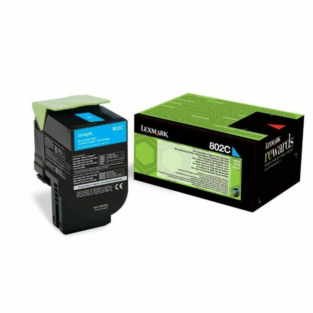 Toner Lexmark 802C Türkis