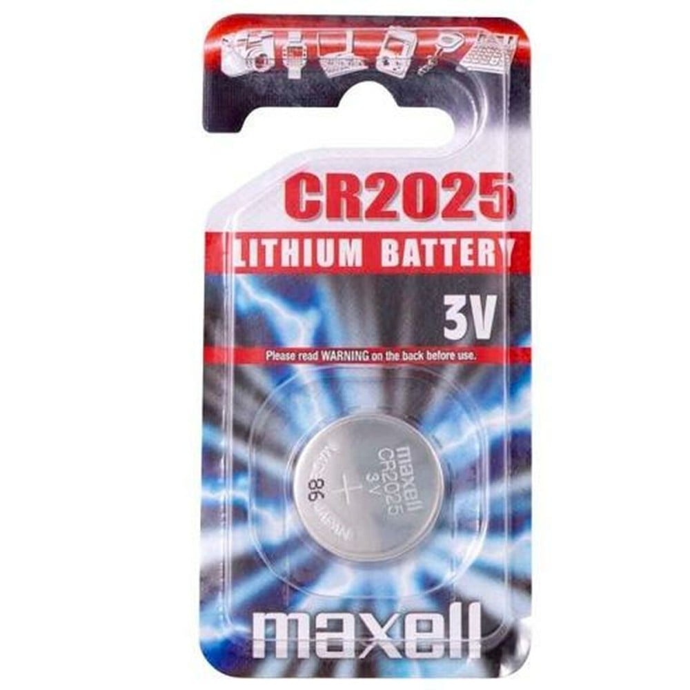 Piles Bouton au Lithium Maxell 3V CR2025 (10 Unités)