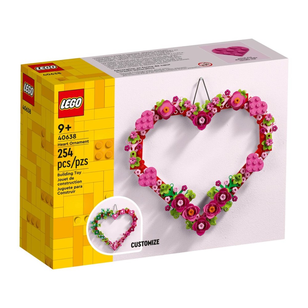 Construction set Lego 40638 Heart Ornament Blue 254 piezas