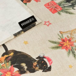 Nappe enduite antitache Belum Christmas Multicouleur 250 x 150 cm