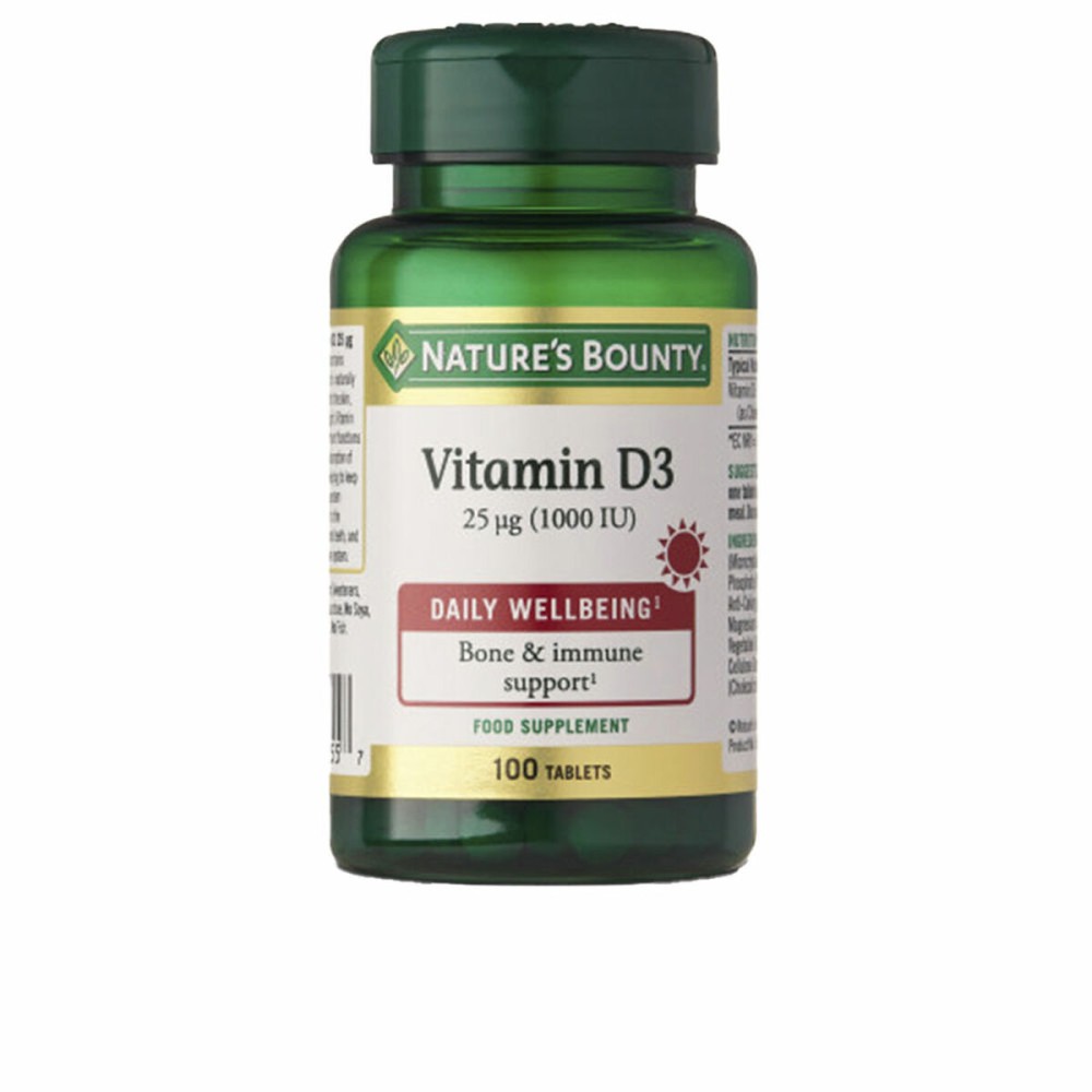 Vitamin D Nature's Bounty Vitamina Ui Vitamin D3 100 Units