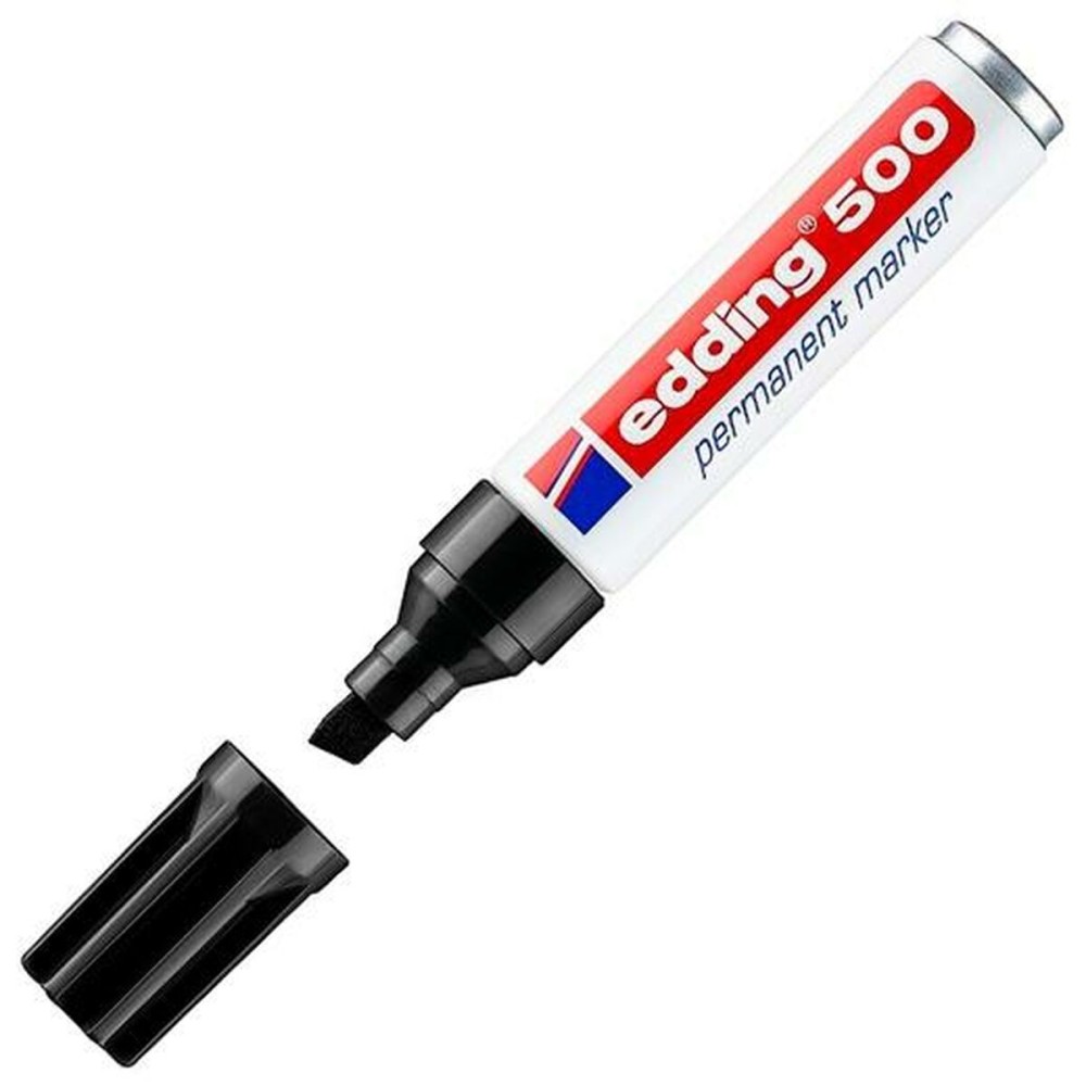 Permanent marker Edding 500 Black (10 Units)