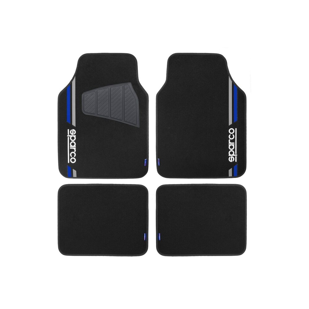 Car Floor Mat Set Sparco SPCF508BL Blue Universal