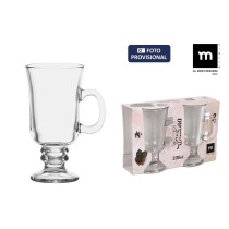 Set of cups La Mediterránea Dadeira Multicolour 230 ml 2 Pieces 16 Units