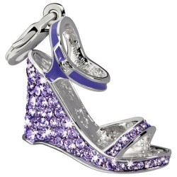 Woman's charm link Glamour GS2-19  Purple (4 cm)