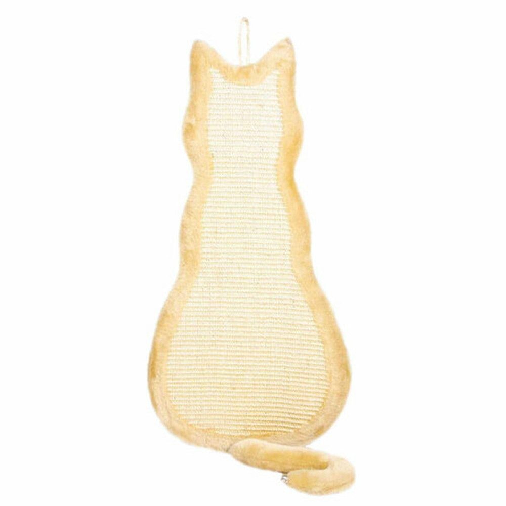 Grattoir pour Chats Trixie Beige Naturel Polyester Sisal 35 × 69 cm