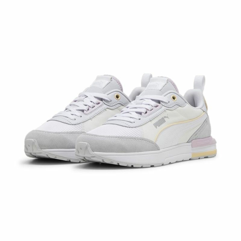 Chaussures de sport pour femme Puma R22 Blanc