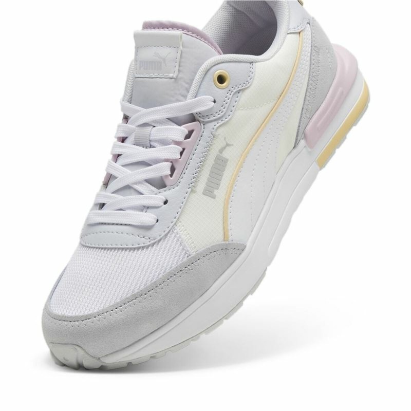 Chaussures de sport pour femme Puma R22 Blanc