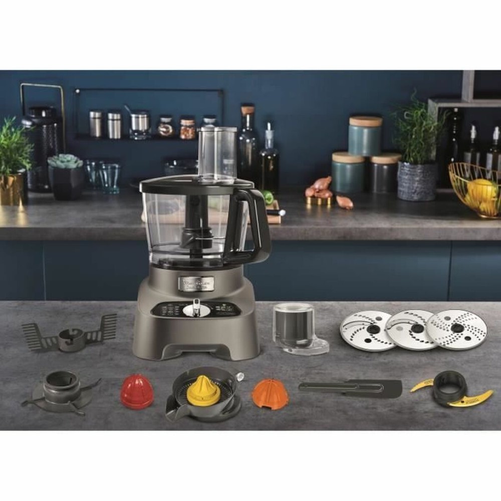 Food Processor Moulinex Black/Grey 1000 W