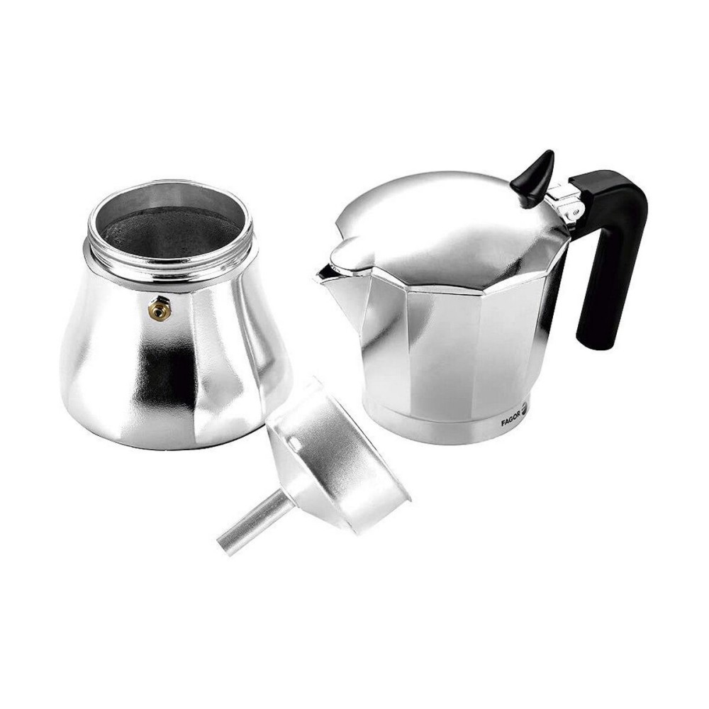 Cafetière Italienne Fagor Acier Aluminium 6 Tasses (1 Unité)