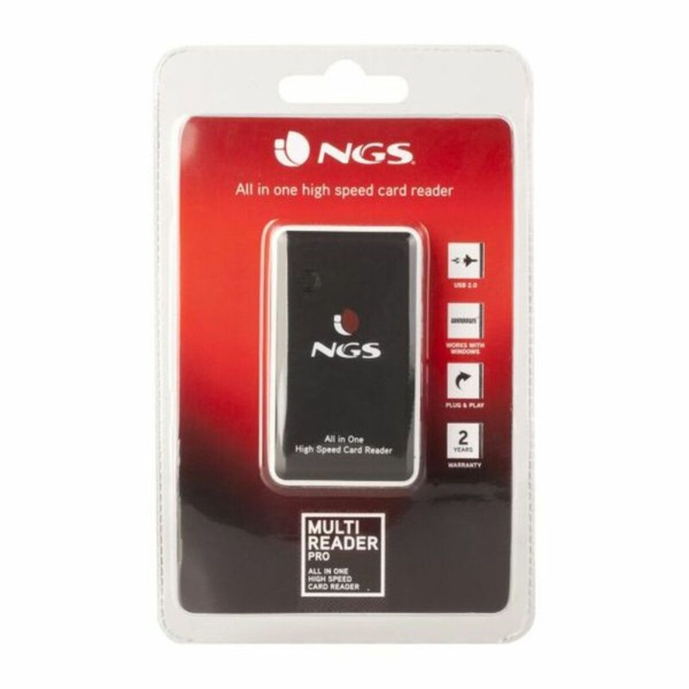 Lecteur de Cartes Externe NGS 4299976 Noir