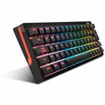 Tastatur Krom Schwarz Qwerty Spanisch