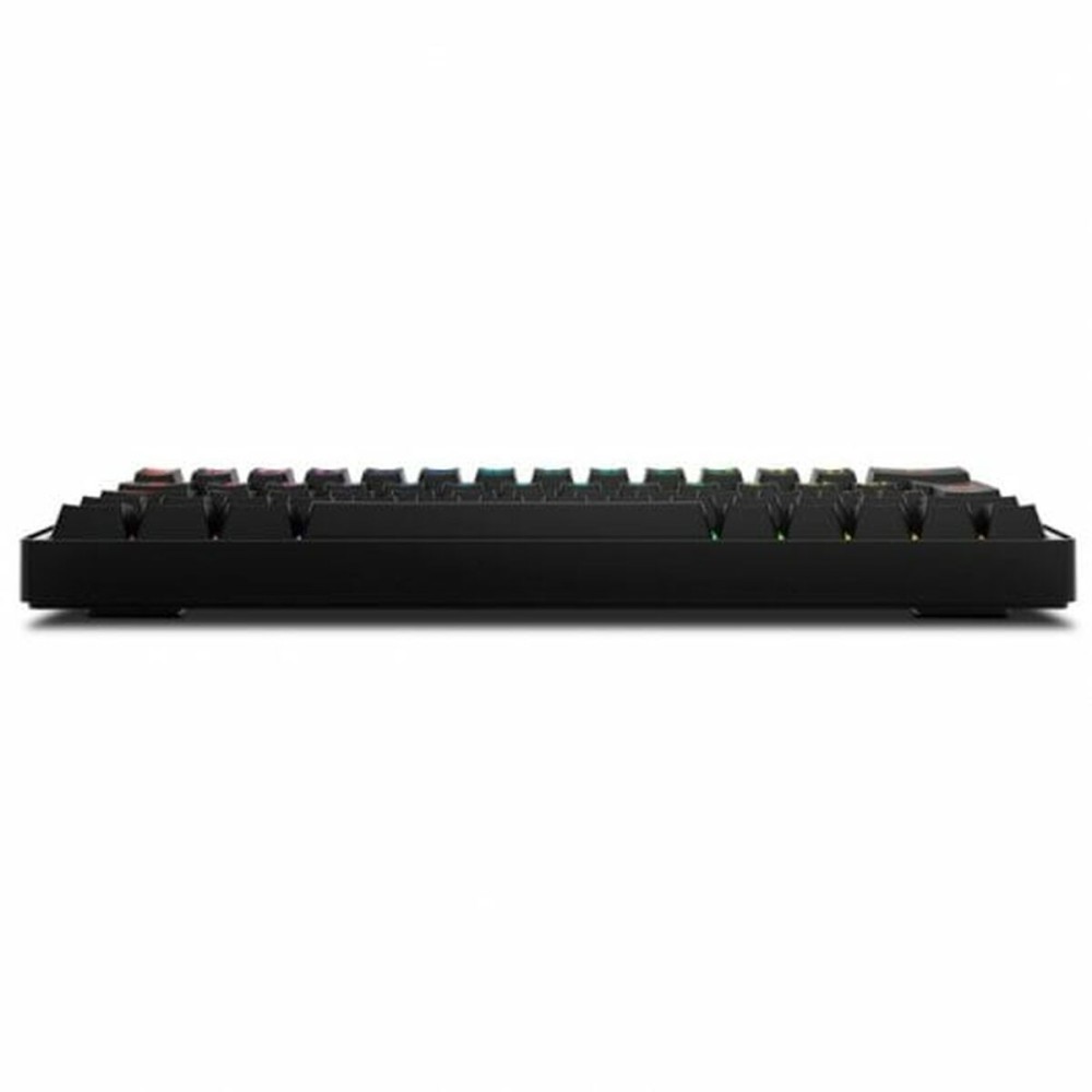 Keyboard Krom Black Spanish Qwerty