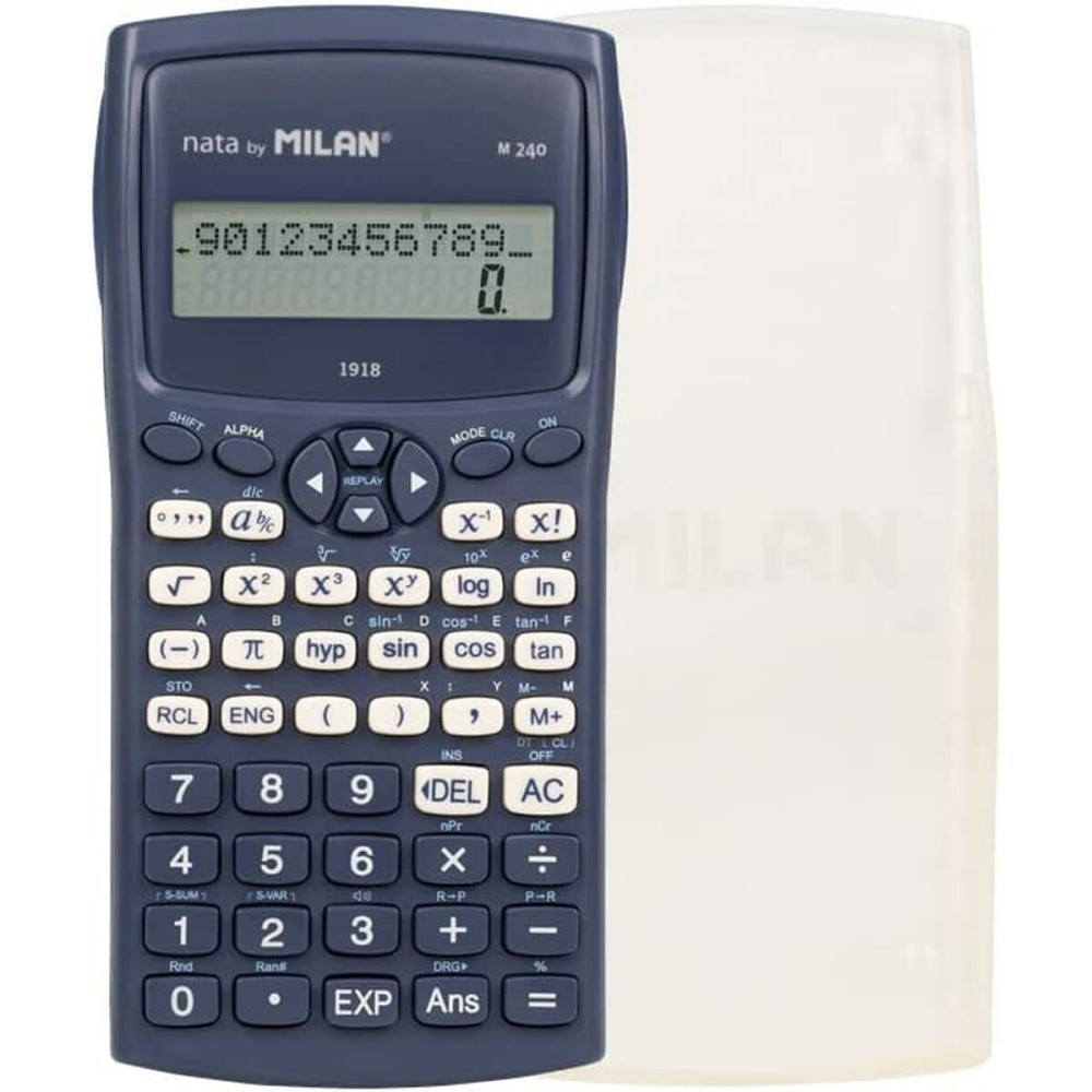 Scientific Calculator Milan M240-1918 Blue 16,7 x 8,4 x 1,9 cm