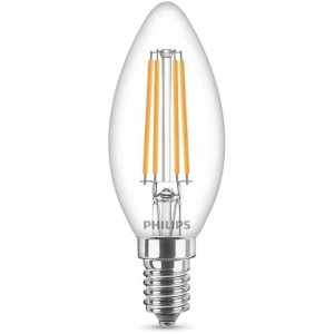 Ampoule LED Bougie Philips Equivalent  E14 60 W Blanc E (2700 K)