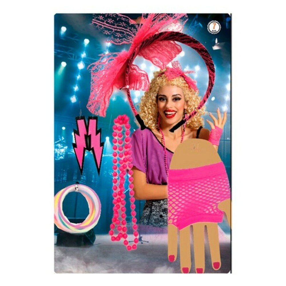 Accessoire de costumes 66578 Années 80 Multicouleur