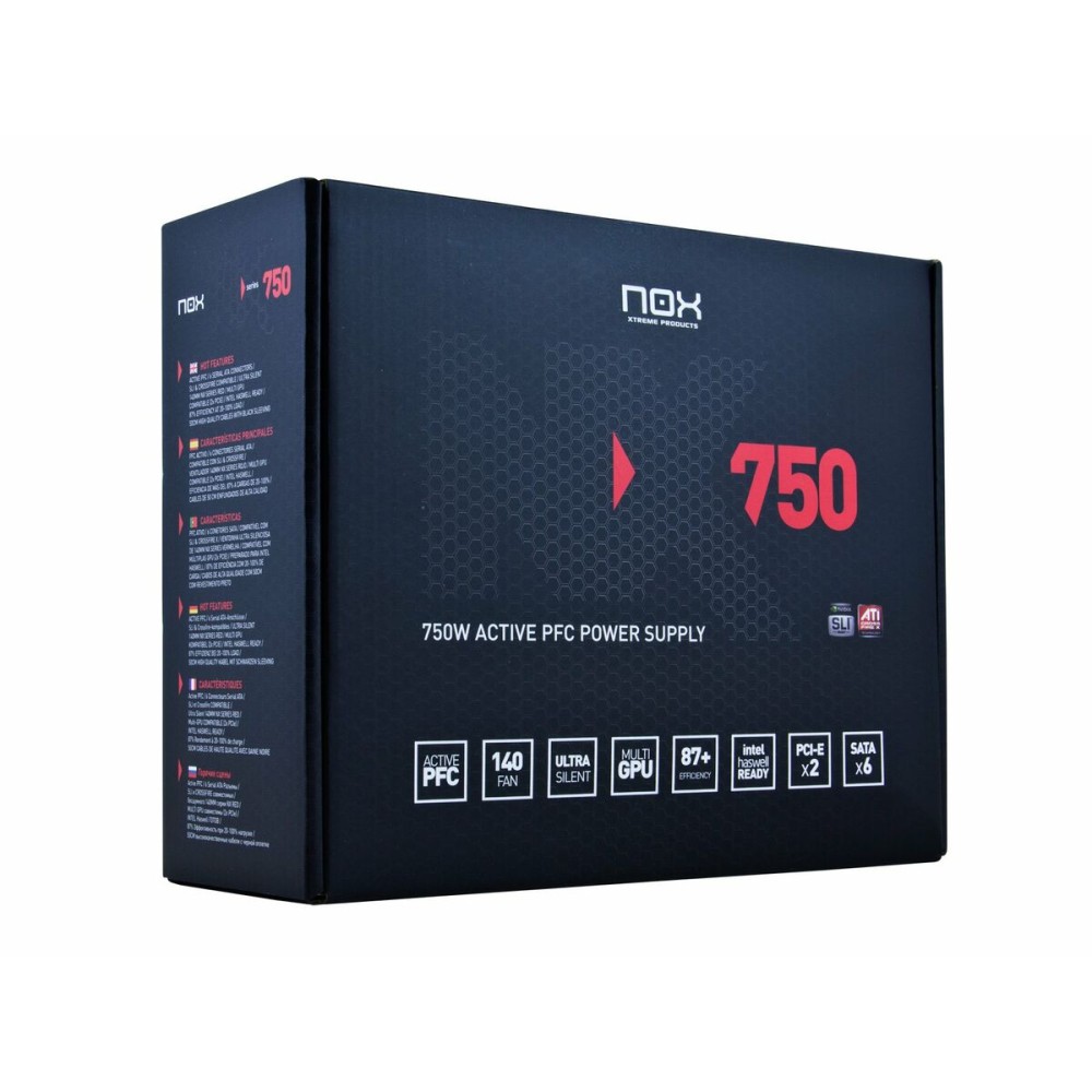 Bloc d’Alimentation Nox NXS750 ATX 750W ATX 750 W 130 W