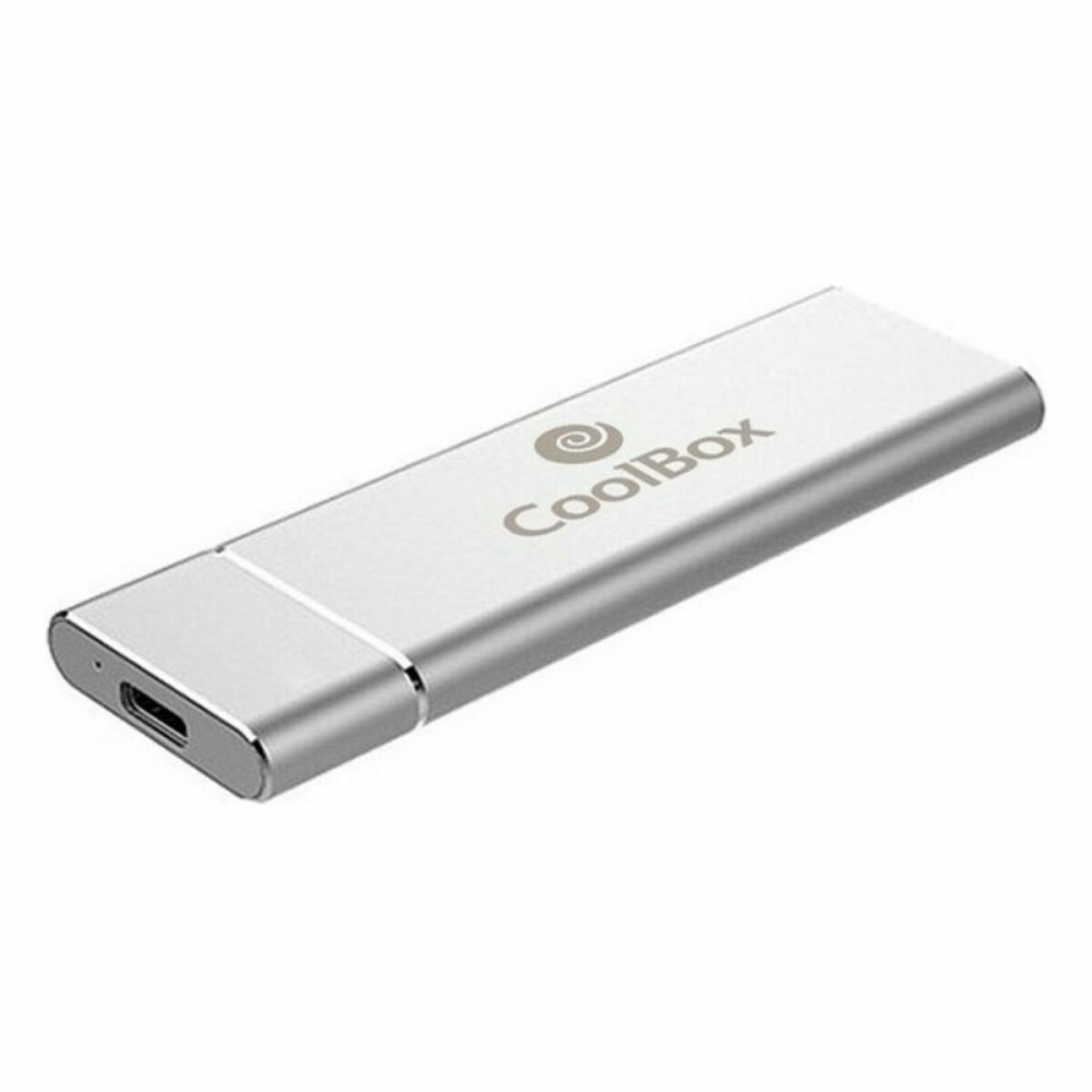 Housing for Hard Disk CoolBox COO-MCM-NVME SSD NVMe Silver USB USB-C USB 3.2 M.2 USB x 1