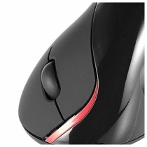 Souris Optique Ergonomique Ewent EW3156 1000 dpi USB Noir Rouge/Noir