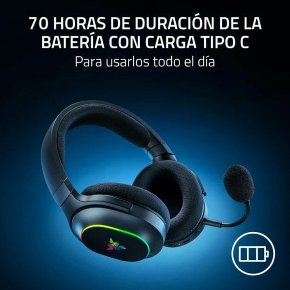 Headphones with Headband Razer Black