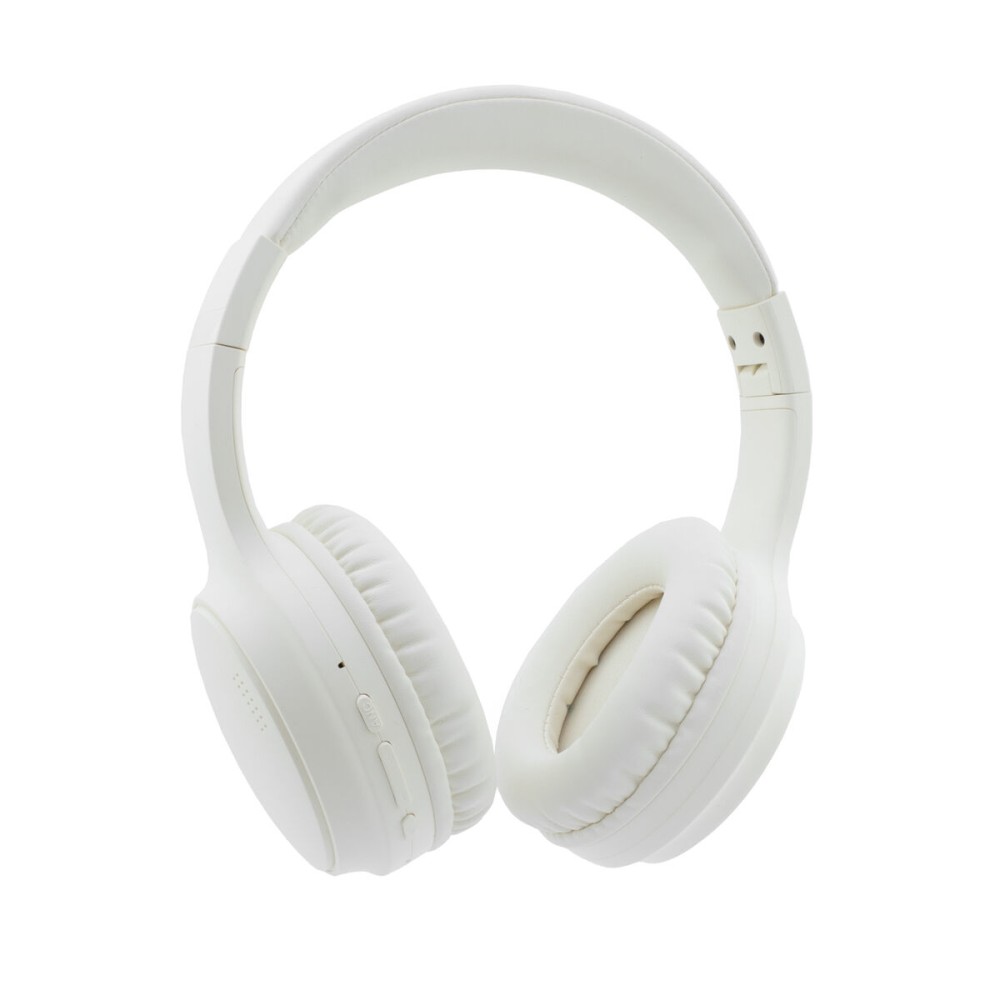 Bluetooth Headphones CoolBox COO-AUB-40WH White