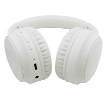 Bluetooth Headphones CoolBox COO-AUB-40WH White