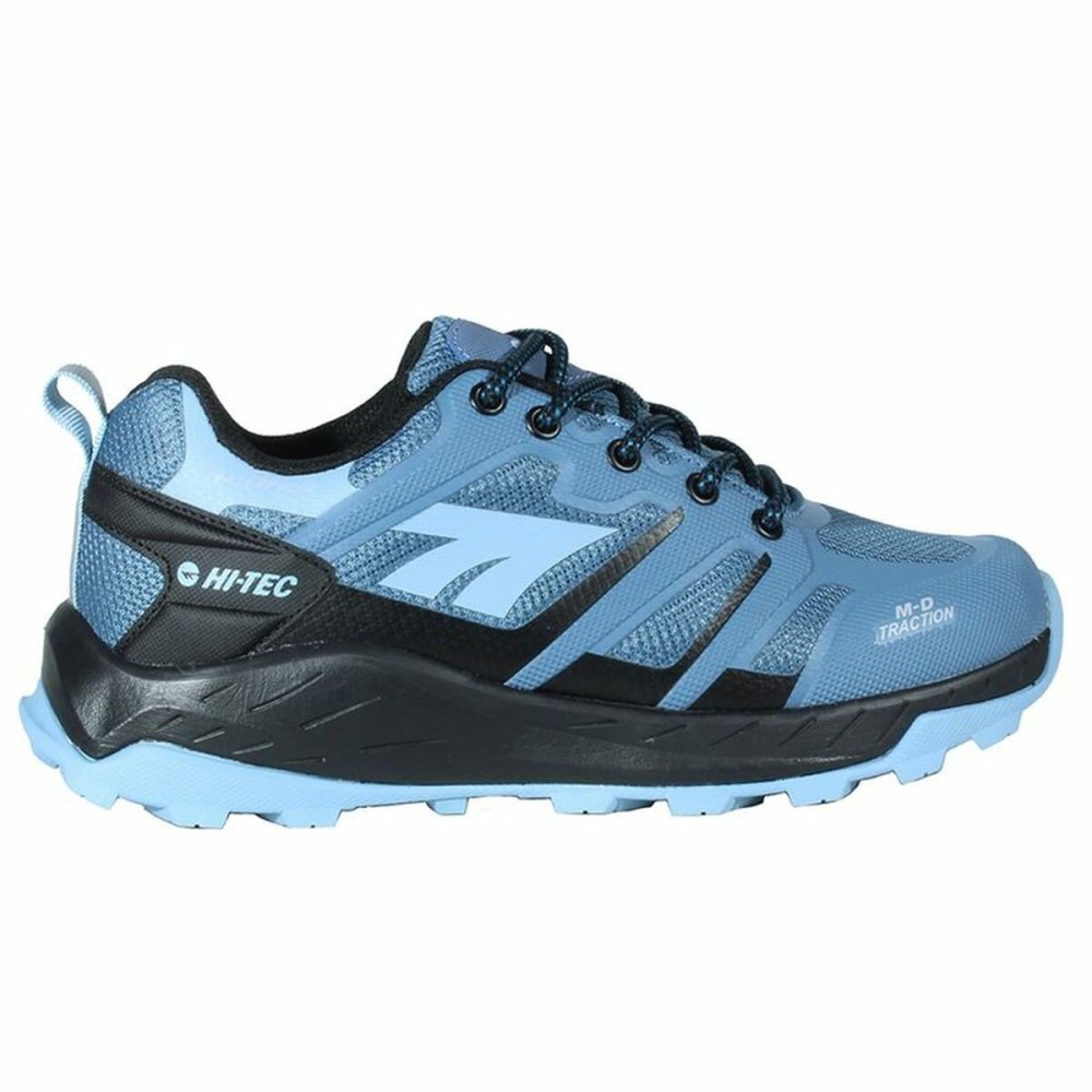 Sports Trainers for Women Hi-Tec Toubkal Low Waterproof Light Blue