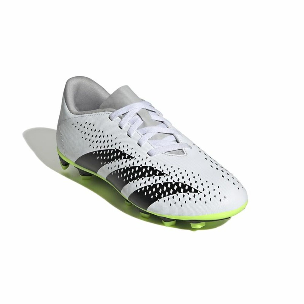 Childrens Football Boots Adidas Predator Accuracy.4 Fxg White