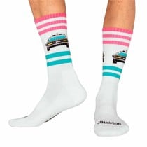 Chaussettes de Sport Jimmy Lion Athletic Delorean Blanc