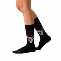 Sports Socks Jimmy Lion Gremlins Warning Black