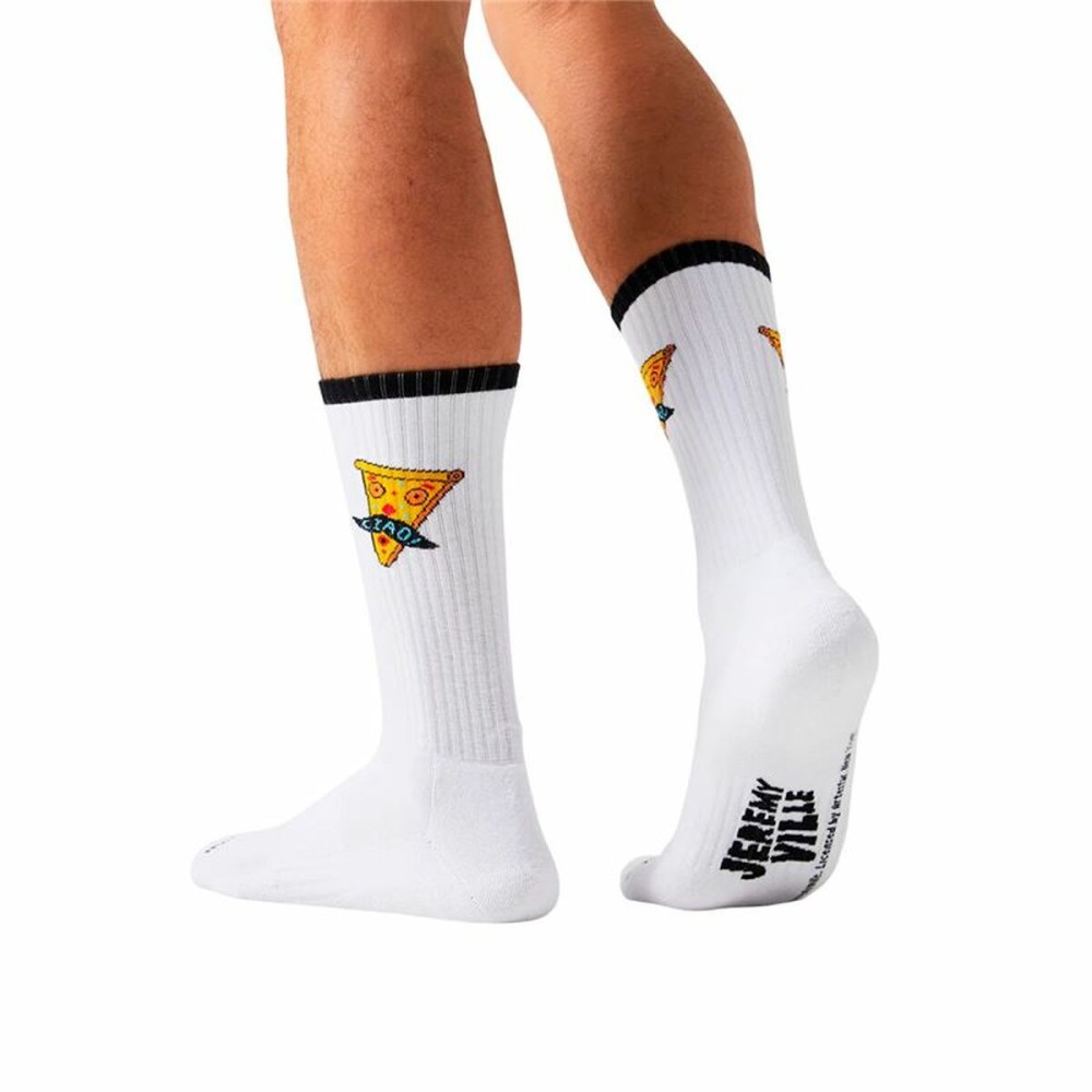 Chaussettes de Sport Jimmy Lion Ciao Blanc