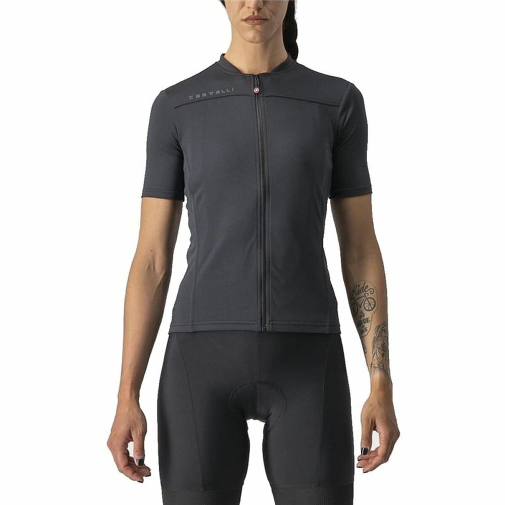 Cycling jersey Castelli Anima 3 Black