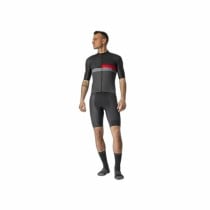 Radtrikot Castelli A Blocco Schwarz